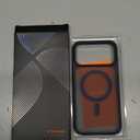 TORRAS Stronger Magnetic & Shockproof for iPhone 17 Pro Max Case, Fit for MagSafe, Mil-Grade Drop Protection, Camera Control, DIY Button, Slim for iPhone 17 Pro Max Phone Case Translucent Deep Blue