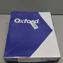 Oxford Twin-Pocket Folders, Textured Paper, Letter Size, Black, Holds 100 Sheets, Box of 25 (57506EE), 8-1/2 x 11