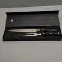 Arrtcy Turkey Carving Set,Full Tang Ergonomic Handle Carving Knife and Fork,German Stainless Steel Kitchen Tools for Turkey, Ham, BBQ,Includes Carving Fork & Knife with Gift Box