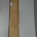 LazBlinds Cordless Cellular Shades, No Tools No Drill Blackout Honeycomb Shades Pleated Blinds for Windows, 33 1/2" W x 64" H, Silver White