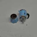 Bialetti - Rainbow: Stovetop Espresso Maker, Moka Pot 3 Cups (4.3 Oz - 130 Ml), Aluminium, Light blue