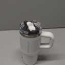 STANLEY Quencher ProTour Flip Straw Tumbler with Leakproof Lid | Built-In Straw & Handle | Cupholder Compatible for Travel | Insulated Stainless Steel Cup | BPA-Free (14 Ounces, Frost Fade)