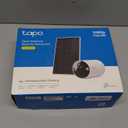 Tapo SolarCam 1080p Outdoor Wireless Security Camera - Battery Power with Solar, Person Detection, Subscription-Free Local Storage or Optional Cloud, Works with Alexa & Google Assistant, C402 KIT (White)