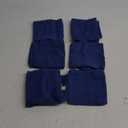 LANE LINEN Washcloths Pack of 6 - Spa & Salon Quality - 100% Ring Spun Cotton Face Cloths - Soft & Ultra Absorbent Wash Cloth Set for Body, Beauty, Home, Gym - Fingertip Towels - 13"x13", Navy Blue