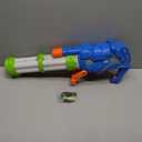 Gatling Electric Water Gun, 1500cc Squirt Water Pistol Toy Powerful Water Blaster 50-55 Feet Range, Automatic Super Water Soaker for Kids Summer Outdoor Swimming Pool Beach Party,Blue