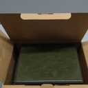 Portable CD Player with Bluetooth, Wireless Remote, Leather Casing (Green)