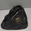 HEXIFUL Skate Bag for Ice, Inline, Roller & Quad Skates - Kids & Adults (Black/Gold)
