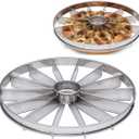 Professional Pie Slicer and Cake Divider | Stainless Steel Pie Portion Cutter Press Cake Marker Evenly14 Portions