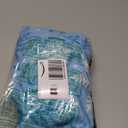 Aytipun Winter Round Fitted Tablecloth with Elastic for 40-44 Inch Tables Light Blue Christmas Holiday Theme Print Snowflake Fitted Table Cover Waterproof Farmhouse Indoor Outdoor Patio Picnic Party