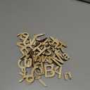 Xuhal 52 Pieces Letter Wooden Alphabet Magnets Fridge Alphabet Kindergarten Gift for Preschool Students Home Classroom Learning Back to School Supplies Classroom Exchange Gifts