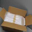 100 Pack 6.5 x 4.5 Rigid Mailers with Self Sealing Flap, Bulk Stay Flat Cardboard Envelopes for Shipping Postcards, Photos (White) - Cardboard Mailers