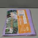 Yiwloer Puff Vinyl Heat Transfer, 8pcs 12" x 10" 3D Puff Heat Transfer Vinyl Sheets for Heat Press T-Shirt DIY Sets, Dark Multi-Colour Mixed HTV Puff Vinyl, Easy Cutting and Disposal