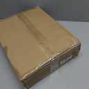 Nintiue Upgraded Modern Arc Dimmable Tall Standing Floor Lamp with Linen Shade, 1200 Lumens LED Bulb Included, for Living & Reading Room, Bedroom, Office & Nursery, Gold