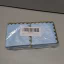 LIYH 200Pcs Blue Napkins Party Napkins 5In 2-Ply Paper Disposable Floral Cocktail Beverage Napkin Gold Scalloped Edges Baby Blue Napkin for Bridal Shower Birthday Party