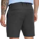 MICHEL ROUEN Golf Shorts Men 7" Solid 8 Pockets Lightweight Water-Resistant Flat Front Flex Stretch Casual Mens Dress Shorts