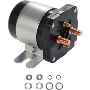 Heavy Duty 48V 4 Terminal Solenoid Heavy Duty 48V Solenoid Relay Switch Replacement For Club Car EZGO Yamaha Electric G19 Power Drive #586 Series Replace JR1-H1950-00 73231-G01