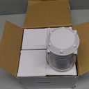 Lichamp LED Camping Lantern, 4 Pack Battery Powered Flashlight for Power Outages, Portable Collapsible Hanging Light Essential for Home, Outdoor, Emergency Lamp Survival Kit Gear for Hurricane, B4LW (White (Glow-in-the-Dark))