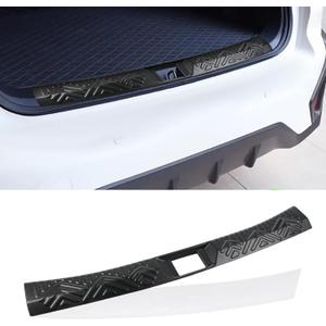 Interior Rear Bumper Protector for Subaru 2024 2025 Crosstrek Car Accessories ABS Plastic Material Matte Black Resistant Trunk Door Entry Guards