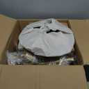 Pink Floor Lamp for Living Room,Bedroom,Gold Dimmable Standing Lamp with Remote,Mid Century Modern Brass Tall Lamp Boho Floor Lamps Arc Stained Glass Flower Floor Light Lamp Girls kids Bohemian