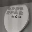 Bidet Toilet Seat Non-Electric, Self-Cleaning Dual Nozzles for Frontal & Rear Wash, Adjustable Water Pressure, Slow-Close Lid, Fits Elongated Toilets Hygienic & Eco-Friendly Upgrade (Elongated)