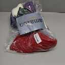 EBOOT 18 Inch Knitted Christmas Stockings Bulk Large Cable Knit Christmas Stockings Farmhouse Xmas Decorations Hanging Wall Fireplace Party Supplies (6 Pcs, White/Green/Red/Blue/Gray/Purple)