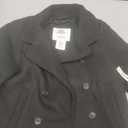 Amazon Essentials x Sofia Grainge Toddler Boys' Wool Blend Double Breasted Coat, Black, 2T