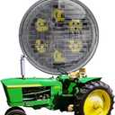 Par36 Flood 30W LED Work Light Compatible with John-Deere-Case-IH Ford New Hollan OEM NO. AF3892R, AT25451, RE336111, RE285628, RE561116, RE561117