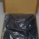 Wokceer Wedding Arch Cover 8FT Spandex Fitted Wedding Arch Stand Covers Round Top Chiara Arch Backdrop Cover for Birthday Party Ceremony Banquet Decoration Black