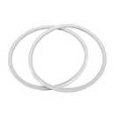 LDEXIN 2Pcs Silicone Pressure Cooker Replacement Gasket Sealing Ring, Silicone Sealing Rings, Inner Diameter 24.7cm / 9.72 inch, Outer Diameter 26.9cm /10.59 inch
