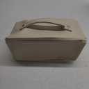 EACHY Travel Makeup Bag,Large Capacity Cosmetic Bags for Women,Waterproof Portable Pouch Open Flat Toiletry Bag Pattern Makeup Bag