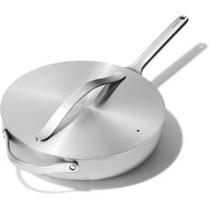 Caraway 4.5 qt Stainless Steel Sauté Pan
5-Ply Stainless Steel, Oven Safe and Stovetop Agnostic, Non-Toxic, PTFE and PFOA Free