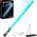 Mould King 10139 Lightsaber Building Set, Light Saber with Stand, Rechargeable LED Light Sword for Adult Birthday Thanksgiving Xmas Toys Gift Halloween Cosplay (1089 Pieces)