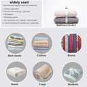 4PCS Bed Sheet Organizers and Storage, Folding Sheet Set Organizer Keeper Band, Elastic Adjustable Straps for Bedding, Sheet Keeper Bedding Band