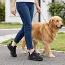Aomigoct Women's Walking Lightweight Shoes: Full Black 9.5 Memory Foam & Non-Slip Sole - Walk Confidently and Comfortably in Your Everyday Life
