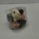 15 PCS Mini Pumpkin Decor - Plastic Pumpkins Fall Decor for Halloween Thanksgiving Artificial Pumpkins Fall Home Decor