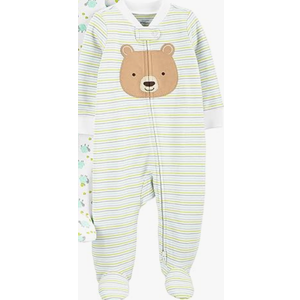 Simple Joys by Carter's Baby Neutral  Cotton Footed Sleep and Play