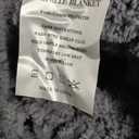 L'AGRATY Chunky Knit Blanket Throw - Soft Chunky Throw Blanket 50x60: 100% Hand Kintted Chenile Crochet Throw Blanket for Couch - Large Cable Knit Chunky Blanket for Home Decor(Dark Grey)