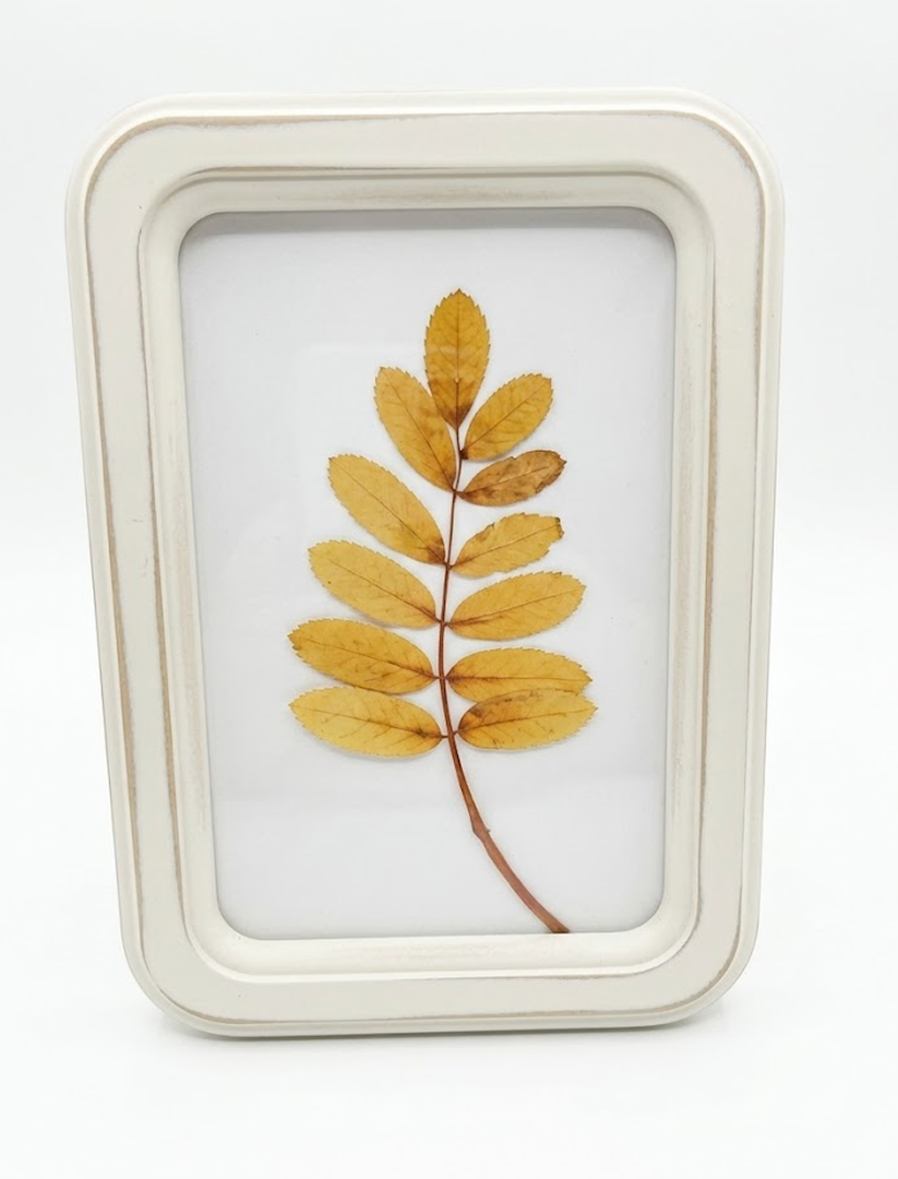 Holiday Home 11.8 Inch Yellow Leaf Wall Decor