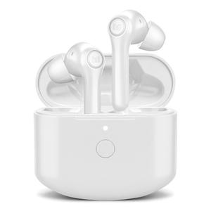 Monster Verse True Wireless Earbuds with Charging Case, Bluetooth 5.0 in-Ear Stereo Headphones, Built-in Mic for Clear Calls, USB-C Quick Charge (White)