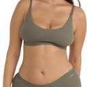 Organic Basics Women's Core Shorty Ribbed Cotton Boyshort Underwear (M)