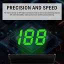 2026 New Heads up Display for Cars,Day & Night Readable Digital Speedometer for Car,Universal Plug & Play Hud Display Car Windshield for Safer Driving in Sedan SUV Truck, 3.63 x 2 x 0.87 inches