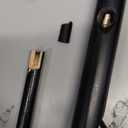 Haddockway Wooden Coat Rack Stand with 8 Hooks New Zealand Pine 3 Adjustable Coat Standing Tree Easy Assembly for Coats, Hats, Scarves and Handbags for Entryway, Hallway, Bedroom, Office (1 PC, Black)