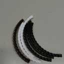 WILLBOND 6 Pieces Banana Hair Clip Clincher Combs Clip Fishtail Fish Shape Hair Clip Ponytail Banana Clip Accessory for Women Hair(Black, White, Brown)