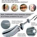 CHERAINTI Shoe Stretcher - Shoe Trees for Women and Men, Adjustable Stretch Length and Width for Wide Feet Expander Widener