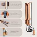 Airflow Attachment for Dyson Airwrap Styler, Nozzles Attachment Smooth Hair Style with Less Damage and Breakage for Dyson Airwrap HS01 HS05 HS08 Copper