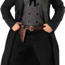 Morph Western Outfit for Men Wild West Costume Men Halloween Costumes Adult Cowboy Western Sheriff Costume (Large)