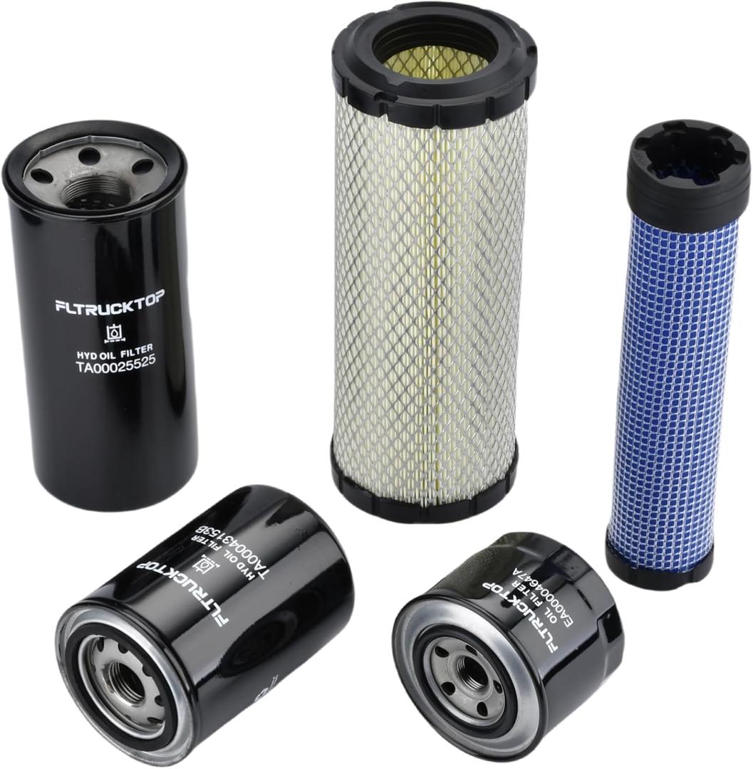 Maintenance Filter Kit Compatible With Branson Tractor 2515H Replace HRA0500702A9 TA00043153B TA00025525 EA00004647A Maintenance Filter Kit Compatible With Branson Tractor 2515H Replace HRA0500702A9 TA00043153B TA00025525 EA00004647A
