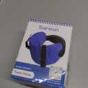 SARISUN Travel Pillows for Airplanes, Airplane Pillow for Long Flight, Airplane Head Strap with Eye Mask for Sleep, Travel Neck Pillow for Car Road Trip, 360 Support Headrest, Stop Bobblehead, Black