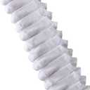 Katia & Bony Cotton Ankle Socks, Athletic, White, 12 Pairs (White)