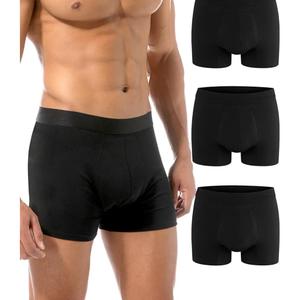 Varmax Incontinence Underwear for Men, Cotton Reusable Washable Leakproof Boxer Briefs, Heavy Flow Bladder Leak Men's Incontinence Underwear M